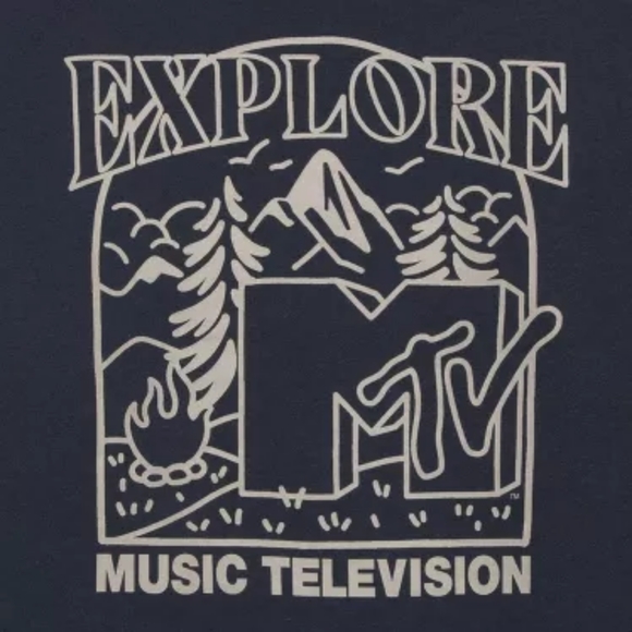 MTV Pullover Graphic Sweatshirt - Picture 3 of 4
